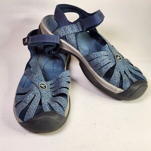 KEEN Rose Sandals Womens 6 Blue Opal Provincial Hiking Water Shoes 1018501